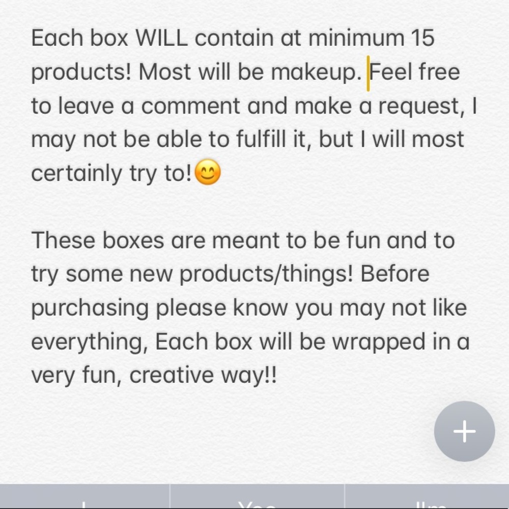ONLY 1 LEFTππBeauty Mystery BoxβοΈπ
π» - Picture 2 of 8